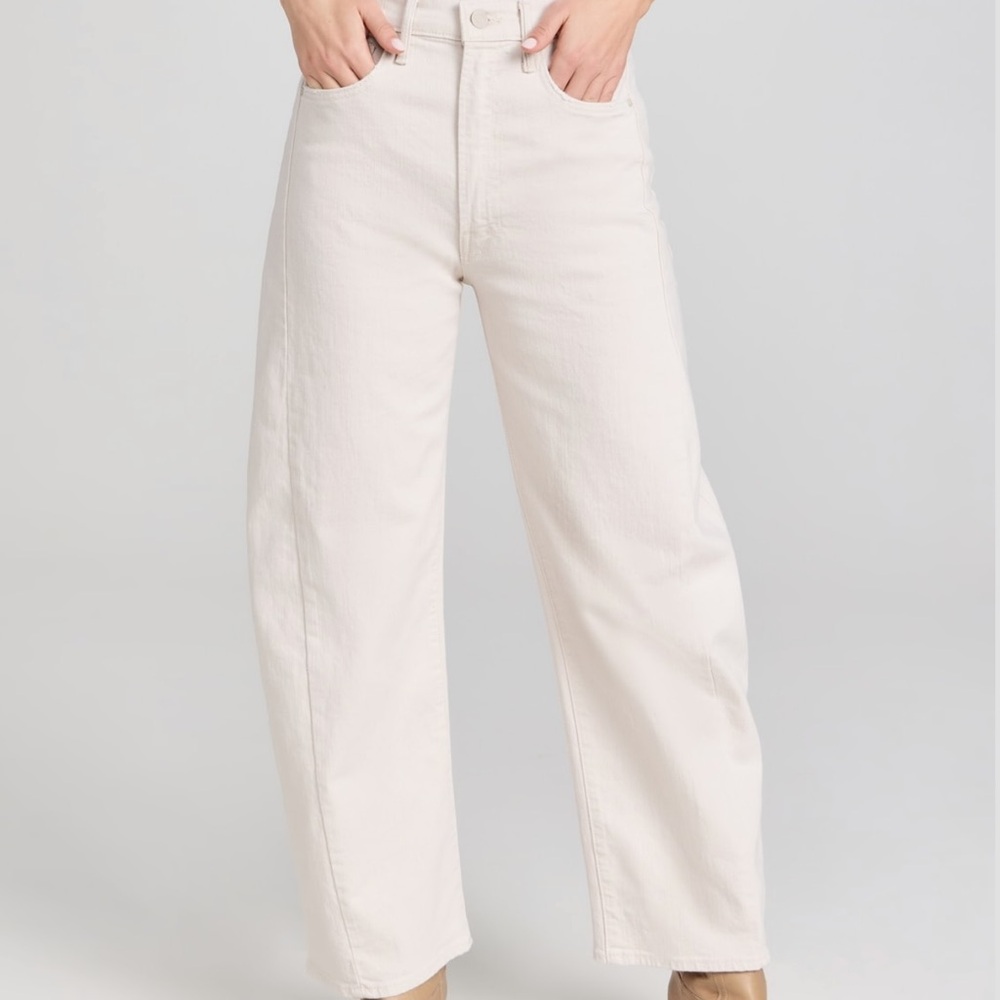 MOTHER Half Pipe ankle jeans in act natural